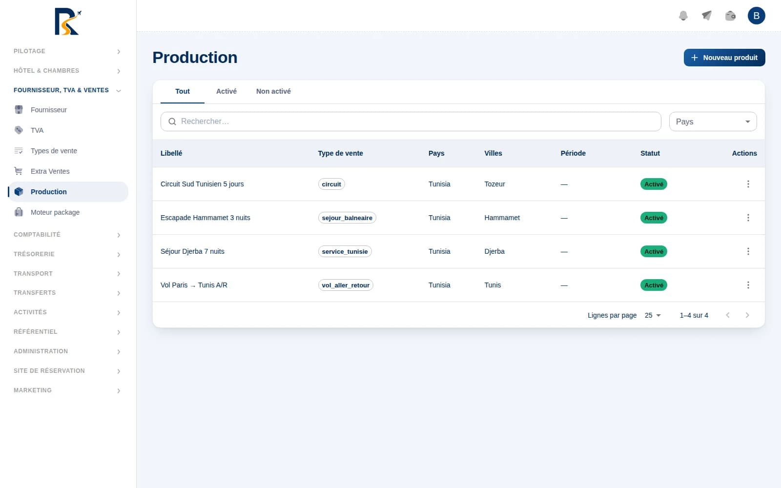 Room Select Services — Production